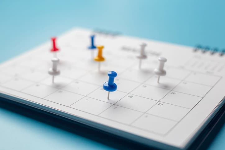 Calendrier des formations